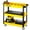 Yellow, variant on Rvchic 3 Tier Rolling Tool Cart with Drawers & Pegboard,400 LBS Capacity Mechanic Tool Utility Carts on Wheels for Garage, Warehouse and Repair Shop