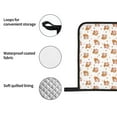 thumbnail image 4 of Cauagu Squirrel And Rose Print Oven Mitts and Pot Holders 4 pcs Set,Extra Thicken Long Kitchen Oven Glove Potholders BBQ Gloves-Oven Mitts and Pot Holders(11 Inch), 4 of 6