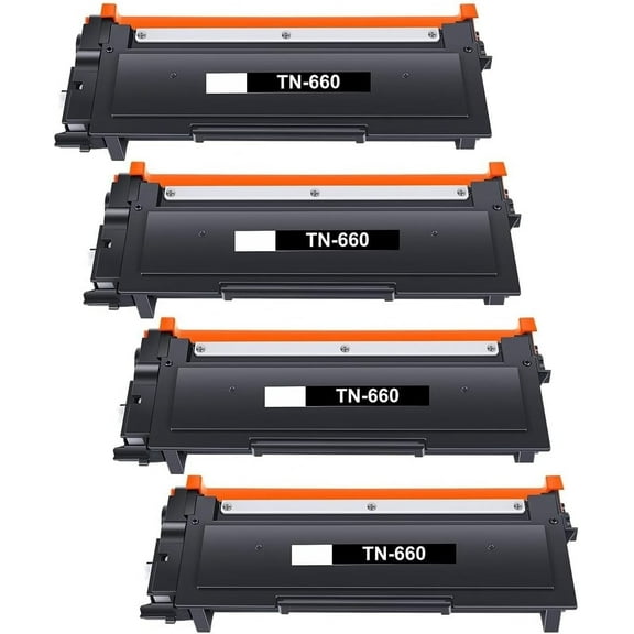 Replacement Toner Compatible Cartridge for Brother TN660 TN630 Printers, High-Yield Black Toner for HL-L2300D, HL-L2340DW, HL-L2360DW, HL-L2380DW, MFC-L2700DW, MFC-L2740DW Printers (1)