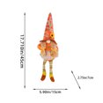 thumbnail image 3 of Halloween Sale Clearance!Fall Decorations for Home, -border Thanksgiving Long-legged Rudolph Doll Festival Sunflower Faceless Doll Decorative Ornaments, 3 of 6