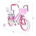 thumbnail image 2 of Bicicleta Infantil Rosa R16 Little Monkey Niña Canasta Rueditas, 2 of 4