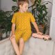 thumbnail image 4 of Balery Corn Kernels Conjunto de Pijama Infantil de Manga Corta con Estampado – Ropa de Dormir de Algodón Suave-Small, 4 of 6