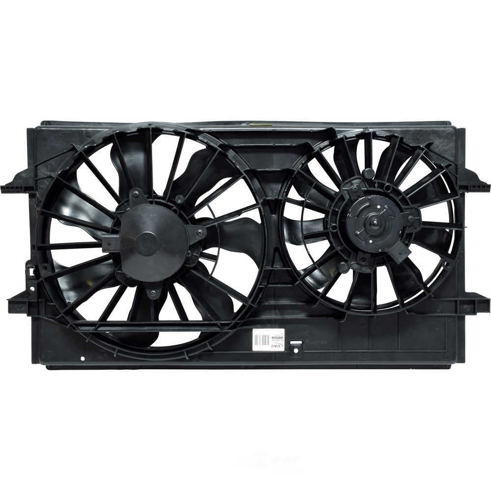 Dual Radiator and Condenser Fan Assembly -- Radiator-Condenser Fan Assy Fits select: 2011-2012 CHEVROLET MALIBU, 2010 CHEVROLET MALIBU 1LT