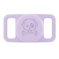 thumbnail image 1 of Para Manzana Airtag Silicone Case Impermeable Collar Coloque () Purple, 1 of 9