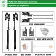 thumbnail image 3 of 02ESR1201ABK Sunroof Track Assembly Repair Kit Compatible with Ford F150/F250/F350/F450/Expedition Lincoln Navigator Mark LT, 3 of 6