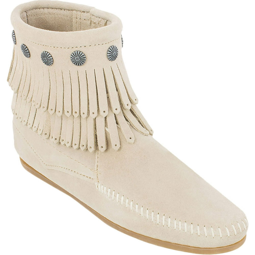 minnetonka double fringe boot