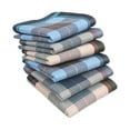 thumbnail image 1 of 6 Piezas Pañuelos de Moda Pañuelos, Cómodo Juego de Regalo Suave Hombres Mujeres Pañuelo de Bolsillo para Boda Abuelos Abuelas Celebración, 1 of 9