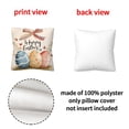 thumbnail image 4 of Guozer Easter Throw Pillow Covers, 18*18In Easter Decorations for Home, Spring Pillow Cover, Pillowcase Outdoor Decorative, Holiday Cushion Case for Home Sofa Living Room, 4 of 6