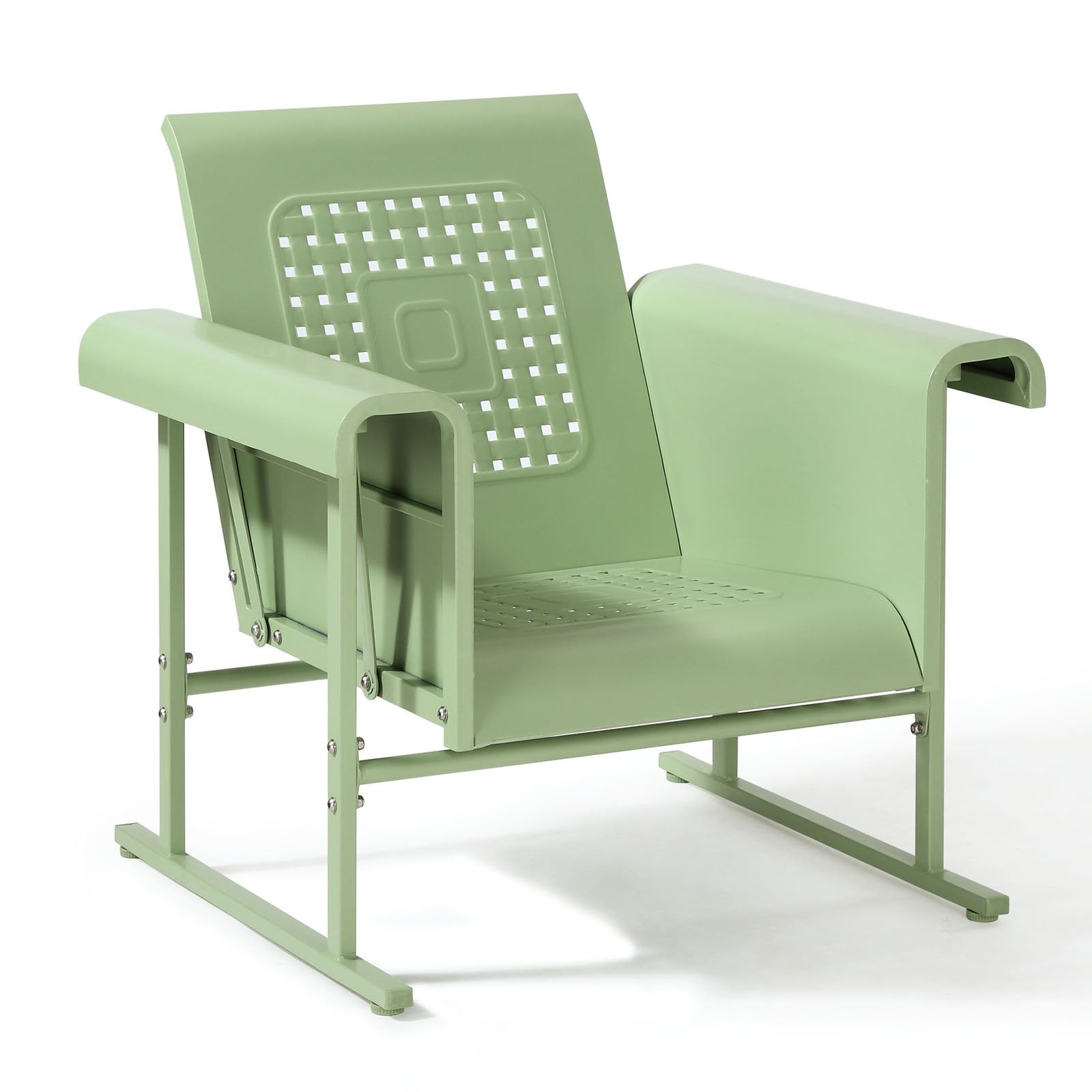 Crosley Veranda Outdoor Metal Glider Chair - Walmart.com