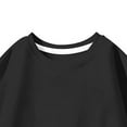 thumbnail image 4 of LIJCC Kid Girls Long Sleeve Crewneck Cotton Blend Shirts Casual Color Block Loose Oversized Striped Patchwork Tees Blouse Pullover Fall Basic Sweatshirts, 4 of 6