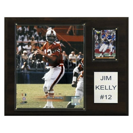 C&I Collectables NCAA Football 12x15 Jim Kelly Miami Hurricanes Player (Best Miami Hurricanes Players)