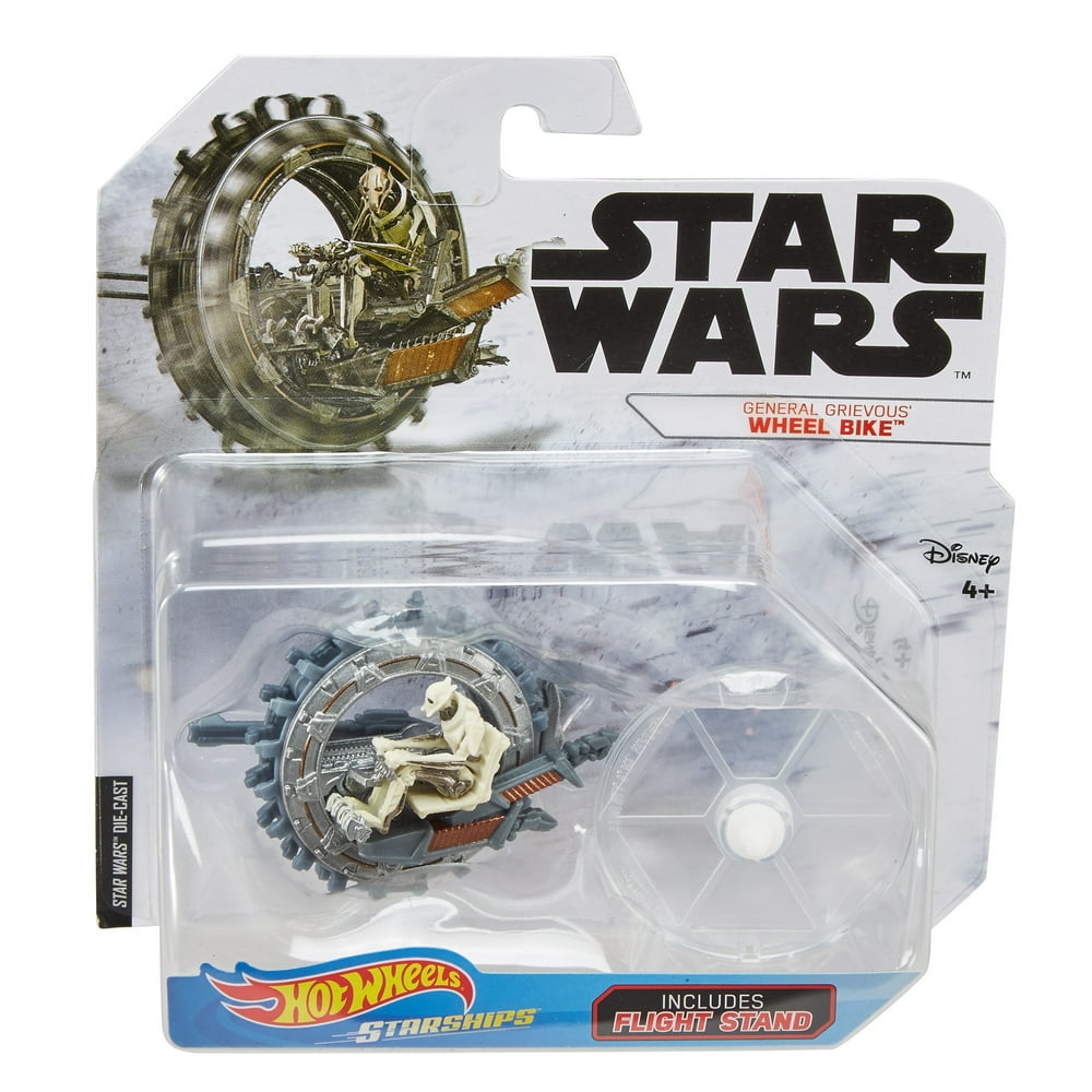 Hot Wheels Star Wars Starships General Grievous Wheel Bike - Walmart.com - Walmart.com