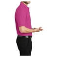 thumbnail image 7 of Mafoose Male Silk Touch Polo Men Extended T-Shirts Tropical Pink 5XL, 7 of 7