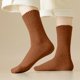 thumbnail image 1 of Calcetines de invierno para mujer, calcetines de tubo medio con forro polar para mayor calidez y protección contra el frío, calcetines de forro polar, calcetines de algodón para mujer, 1 of 7