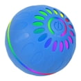 thumbnail image 2 of Pelota interactiva para perros con luz colorida, recargable por USB, para entrenamiento de ejercicio. azul, 2 of 8