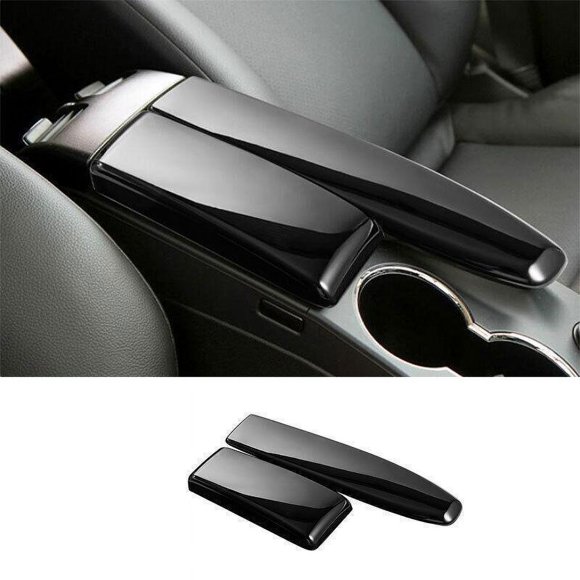 for Benz GLK 2008-2015 Bright Black Middle Console Armrest Box Panel Cover Trim