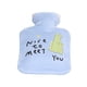 thumbnail image 4 of Hot Water Bottle, Dinosaur Cartoon Individual Leak Proof Warm Water Bag Wide Mouth With Spiral Lid For Pain Relief For The Treatment Of Muscle Soreness ANGGREK Azul, 4 of 8