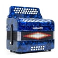 thumbnail image 2 of Acordeon 31 Botones 12 Bajos Azul Tono Fa Farinelli 3012FAA FARINELLI 3012FA, 2 of 4