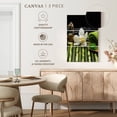thumbnail image 4 of Elephant Stock Therapeutic Bamboo Spa Wall Art - Vertical Multi Panel Canvas - Salon Wall Decor - Wellness Multi Panel - Green And White Decor - 48" x 74", 4 of 4