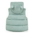 thumbnail image 4 of Edvintorg Vest Jackets Kids Toddler Baby Boys Girls Sleeveless Waistcoat Cute Solid Color Windproof Padded Clothes Hooded Coat Jacket Children's Outerwear, 4 of 7