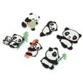 thumbnail image 3 of Panda Iron On Patches,6Pcs Panda Embroidery Patch Cute Panda Embroidery Patch Panda Clothes Patches Optimized for Excellence, 3 of 9