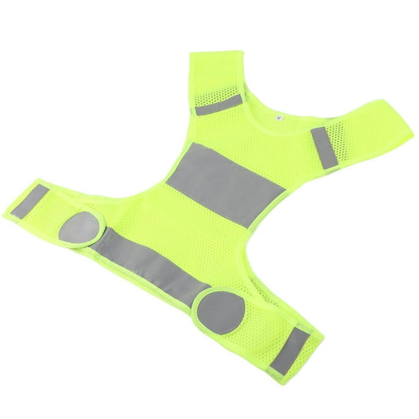 Chaleco reflectante para correr, chaleco reflectante para ciclismo al aire libre, chaleco reflectante, chaleco reflectante para ciclismo, resistente y duradero