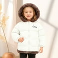 thumbnail image 2 of XIMIN Kids Boys Girls Winter Coat Puffer Jacket Heavyweight Soft Sherpa Fur Lined Parka Jackets Hooded Fleece-Lined Wear Waterproof Warm Thickened Winter Clothes, 2 of 9