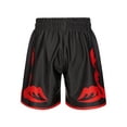 thumbnail image 2 of Lejafay Kids Boys Athletic Shorts Muay Thai Boxing Kickboxing Kick Martial Arts MMA Training Fighting Type I M/160, 2 of 7
