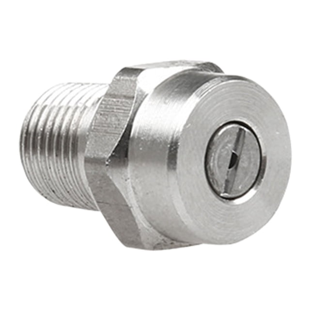 Puntas de boquilla de lavadora a presión de acero inoxidable NPT 1/8 Forma de abanico de 25 grados Boquilla de pulverización de chorro de 4000PSI para - 050 apertura 1,35 mm 050 Aperture 1.35mm Sunnimix Consejos de boquilla de lavadora