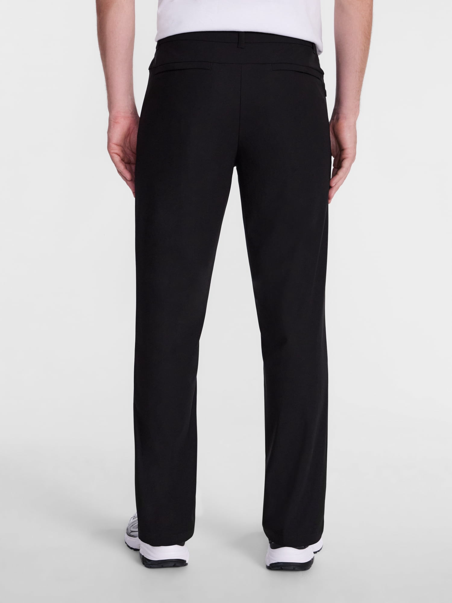 Avia Men's and Big Men's Hybrid Flex Tricot Pants, 31" Inseam, Sizes 30-44
