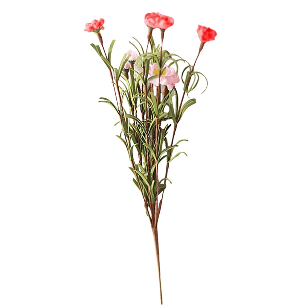 8 Heads Artificial Daisy Fake Flowers Bouquet Fake Flower Leaf Wedding