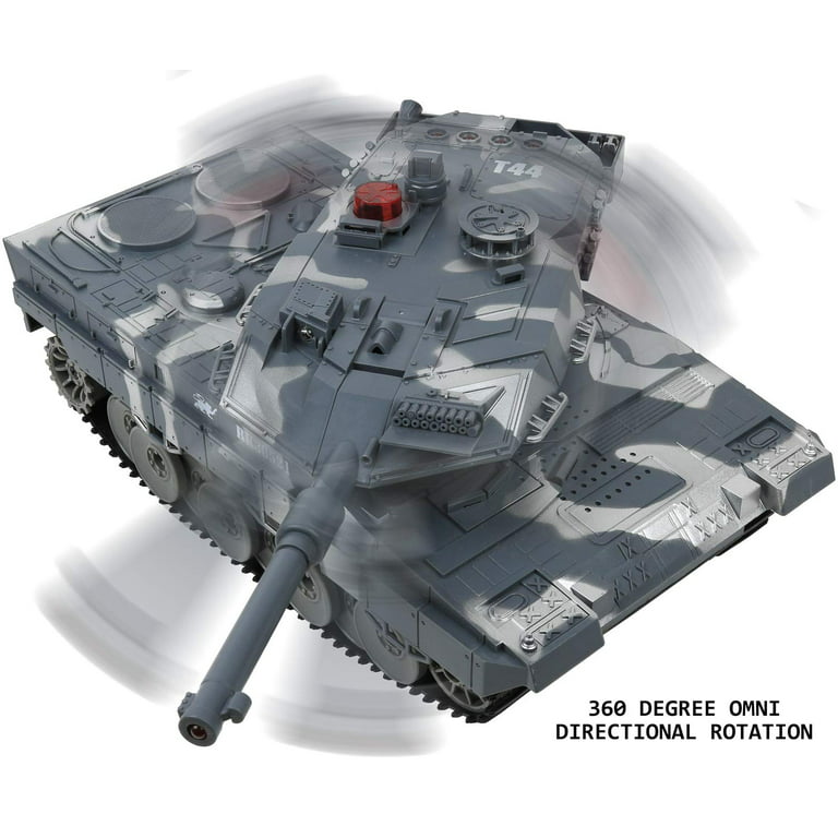 Click N' Play RC Battle Tank Infrared Full Size 15” Tanks with LED