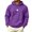 Purple, variant on Turilly Hoodies Men Mid Weight Fleece Hoodie With Front Pocket Soft Casual Pullover Top