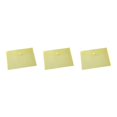 thumbnail image 4 of Moyic 10 unids/set organizador de carpetas transparente impermeable para documentos almacenamiento portátil transparente amarillo Type1 NO1, 4 of 6