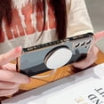 thumbnail image 5 of Magnetic Case for Samsung Galaxy S21 FE 6.4" [ Compatible with MagSafe ] Cute Heart Case for Women Girls Luxury Plating Soft Bumper Full Camera Lens Protection S21 FE Cover (Black), 5 of 11