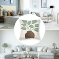 thumbnail image 5 of Ullo0ord Modern Vase Square Throw Pillow Cover Home Living Room Cushion Sofa Patio Car Indoor Outdoor New Home Bed Modern Home Art Decor Throw Pillow Cover  18x18in, 5 of 7