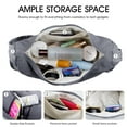 thumbnail image 3 of Duryarhall Women Crescent Shaped Single Shoulder Crossbody Bag Waterproof Design Casual Hobo Bag, 3 of 5