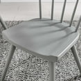 thumbnail image 4 of Modway Sutter Wood Dining Side Chair Set of 2 in Light Gray, 4 of 10