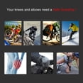 thumbnail image 4 of Rodilleras 4 piezas de ciclismo de rodilla y protectores de codo bicicleta MTB bicicleta de la motoc Tomshoo Rodilleras, 4 of 7
