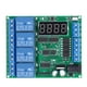 thumbnail image 3 of Módulo de relé de tiempo, placa de desarrollo Placa de desarrollo MCU de 4 canales Módulo de control de relé impulsado por el rendimiento, 3 of 8