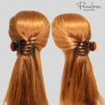 thumbnail image 6 of Parcelona French Basic Curved Paw Medium Celluloid Yoga Hair Claw for Women, 6 of 38
