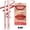 04   Terracotta Brick Red, variant on Smooth Retractable Matte Lip Liner by Clubday, 6 Blendable Nude Shades Long Wear Transfer Resistant Lip Definer Pencil for Natural Full Lip Shape