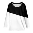 thumbnail image 5 of HCNTES Girls Long Sleeve Shirts Soft Cotton T-Shirts Crewneck Basic Tees for Kids and Teen Girls Tops Clothes(Black,14-15 Years), 5 of 5