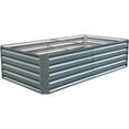 thumbnail image 4 of Favory  Galvanized Raised Garden Bed Kit, Galvanized Planter Raised Garden Boxes Outdoor, Large Metal Raised Garden Beds for Vegetables, 4 of 9