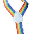 thumbnail image 6 of Kids Girls Boys Rainbow Braces Fashion Multicolor Suspenders Rainbow Bow Tie Set Colorful Non- Straps Casual One Size 2PCS Suspenders, 6 of 6