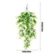 thumbnail image 3 of 2 plantas colgantes artificiales de 75 cm, enredaderas de ratán de plástico verde, decoración de pared para interiores, exteriores, balcones, jardines, bodas, estilo cottagecore.,Vsgery, 3 of 9