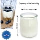 thumbnail image 3 of Lot de 12 Pots de Yaourt en Verre avec Couvercles Étanches – Fabriqués en France – pour Yaourtières – Multicuiseurs et Robots Cuiseurs (Thermomix, SEB, etc) – 143 ML / 125 grammes esquí esquí Gafas de esquí, 3 of 5