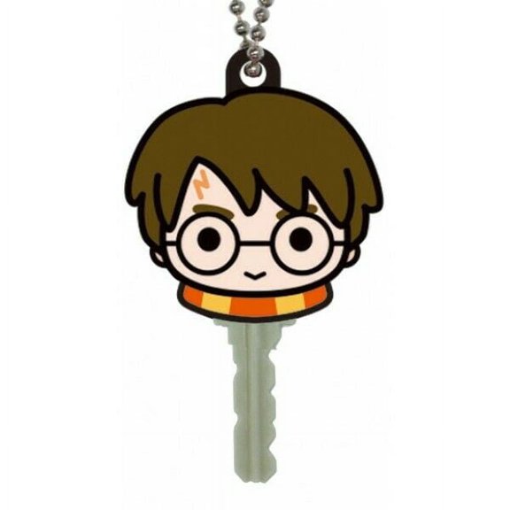 Key Cap - Harry Potter Soft Touch PVC Key Holder New 48402