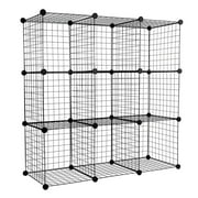 Work-It! Wire Cube Storage Organizer | Set of 9