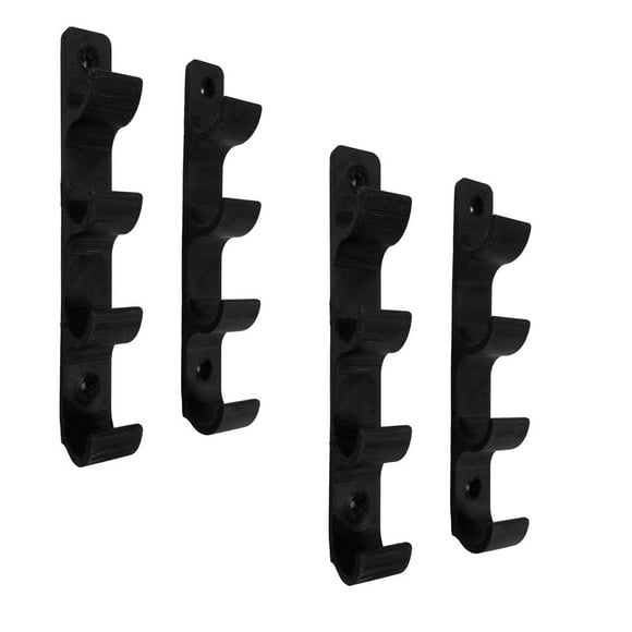 Soporte de Marcadores para Oficinas BazeMayk 2 Pares 13x2x0.4cm Negro No incluye Plumones. 3D Art MXBZM-007